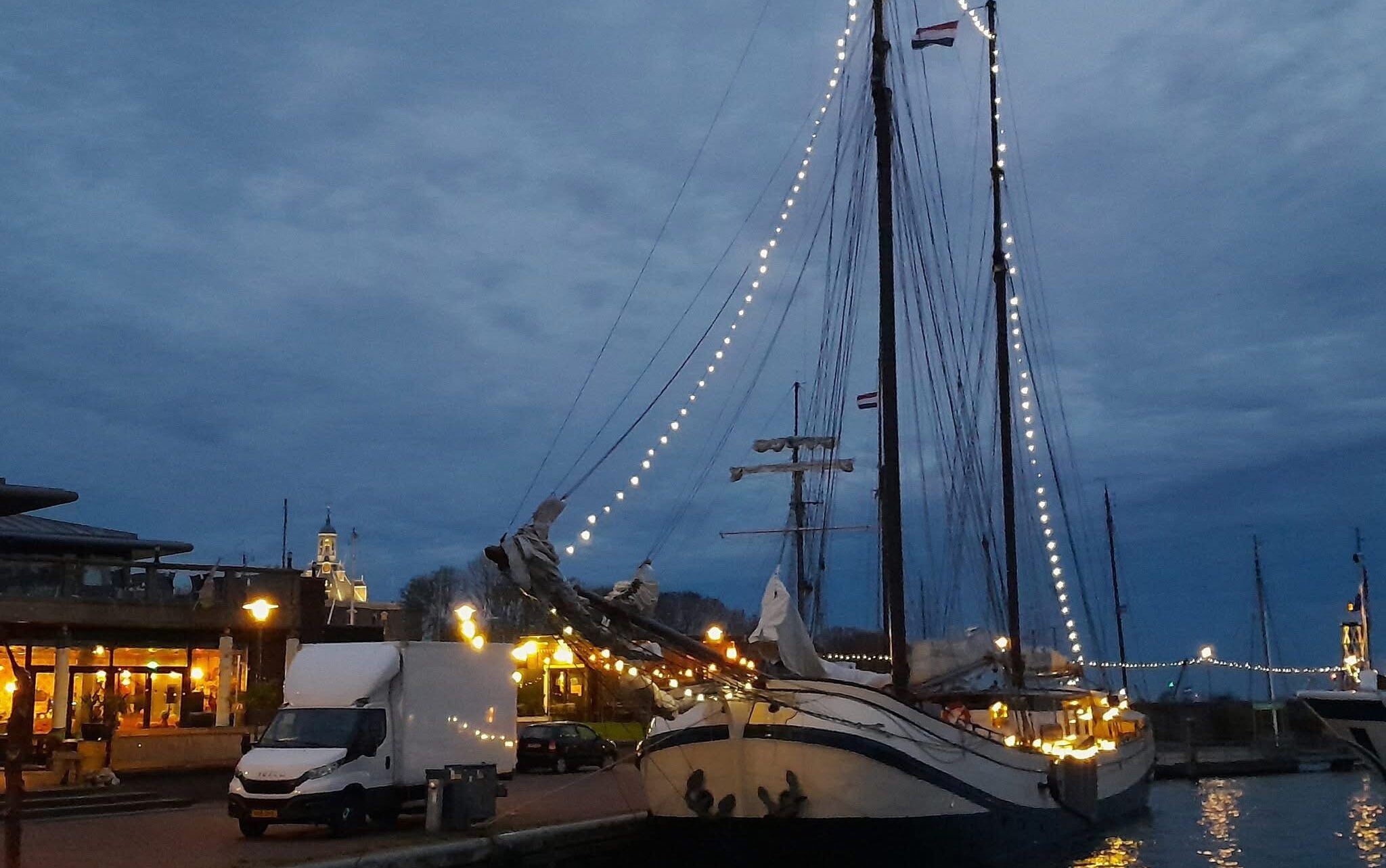 Catering aan boord van de Schuttevaer